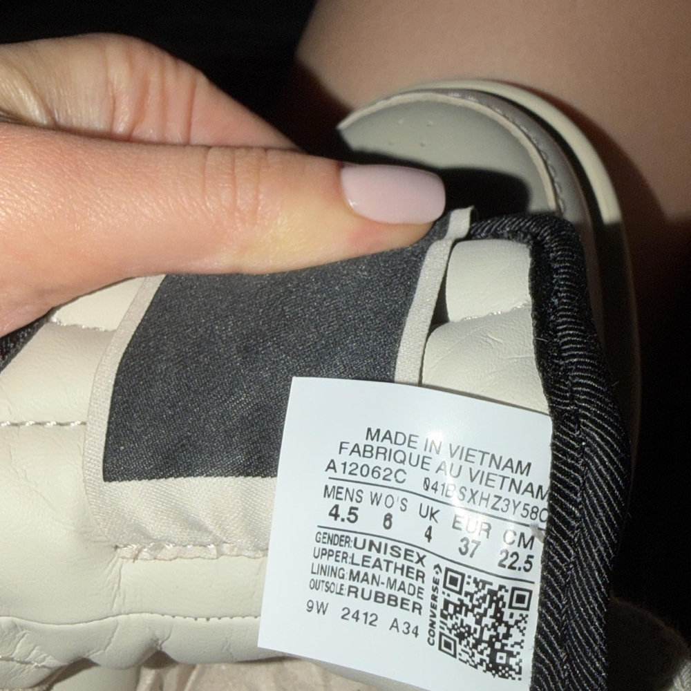 RICK OWENS
+ Converse Inflated Turbowpn leather sneakers - Picture 8 of 8